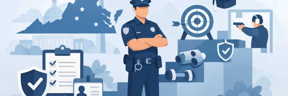 Virginia DCJS Security Officer Training Steps